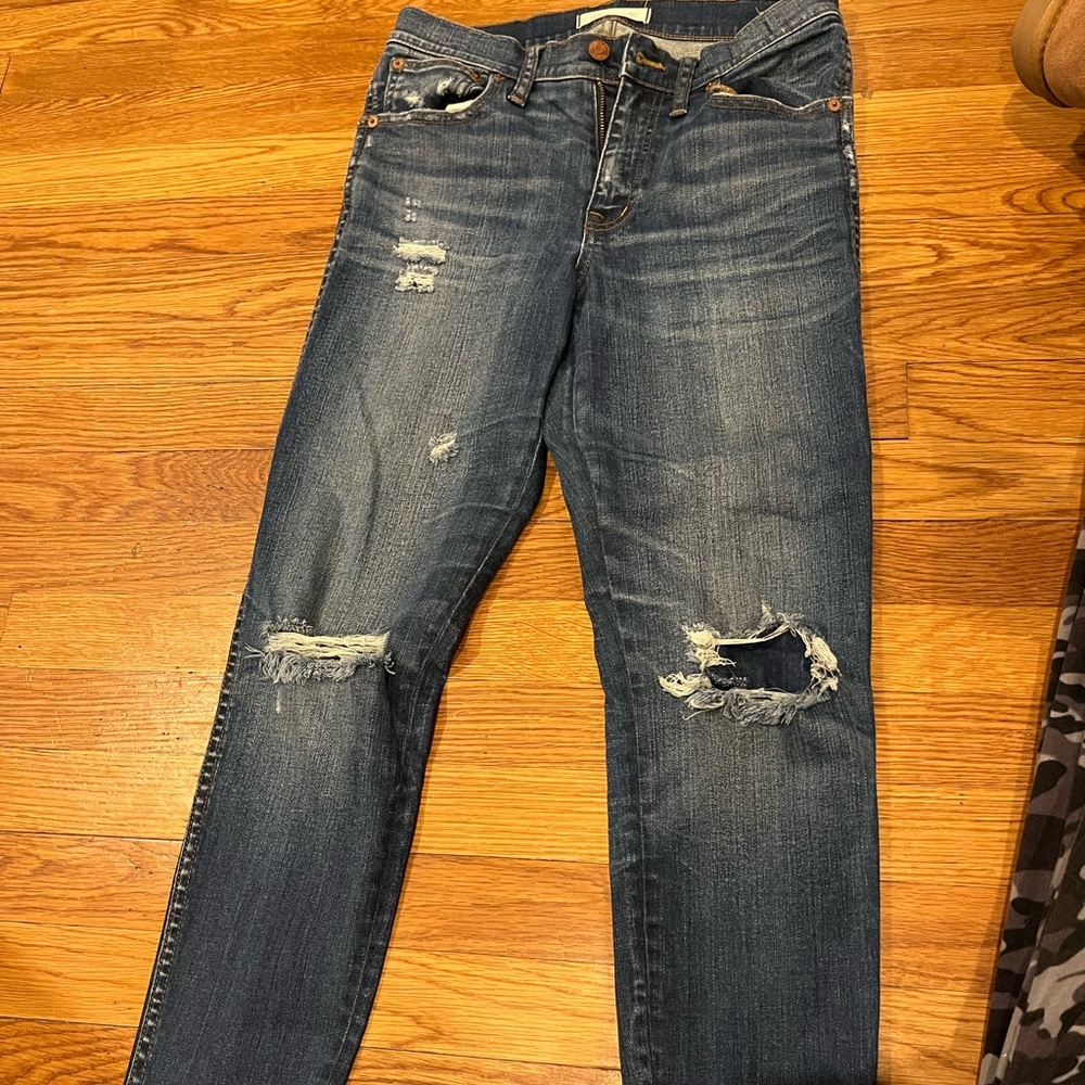 Madewell 9" high riser skinny skinny sz 27
